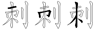 刺