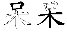 呆