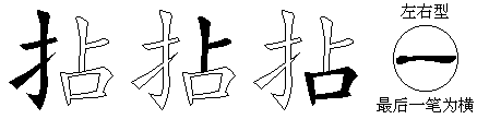 拈