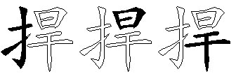 捍