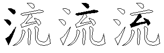 流