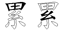 累