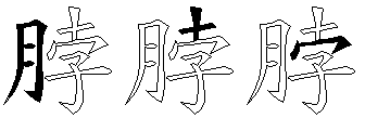 脖