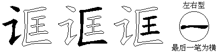 诓