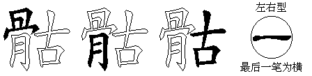 骷
