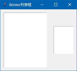 tkinter可以直接显示很多选项，供你单选，多选的组件：Listbox详细用代码讲解